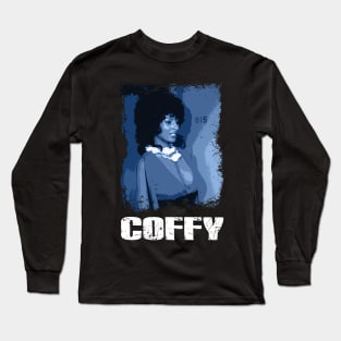 Coffys Cure for Crime Classic 70s Cinema Tribute Shirt Long Sleeve T-Shirt